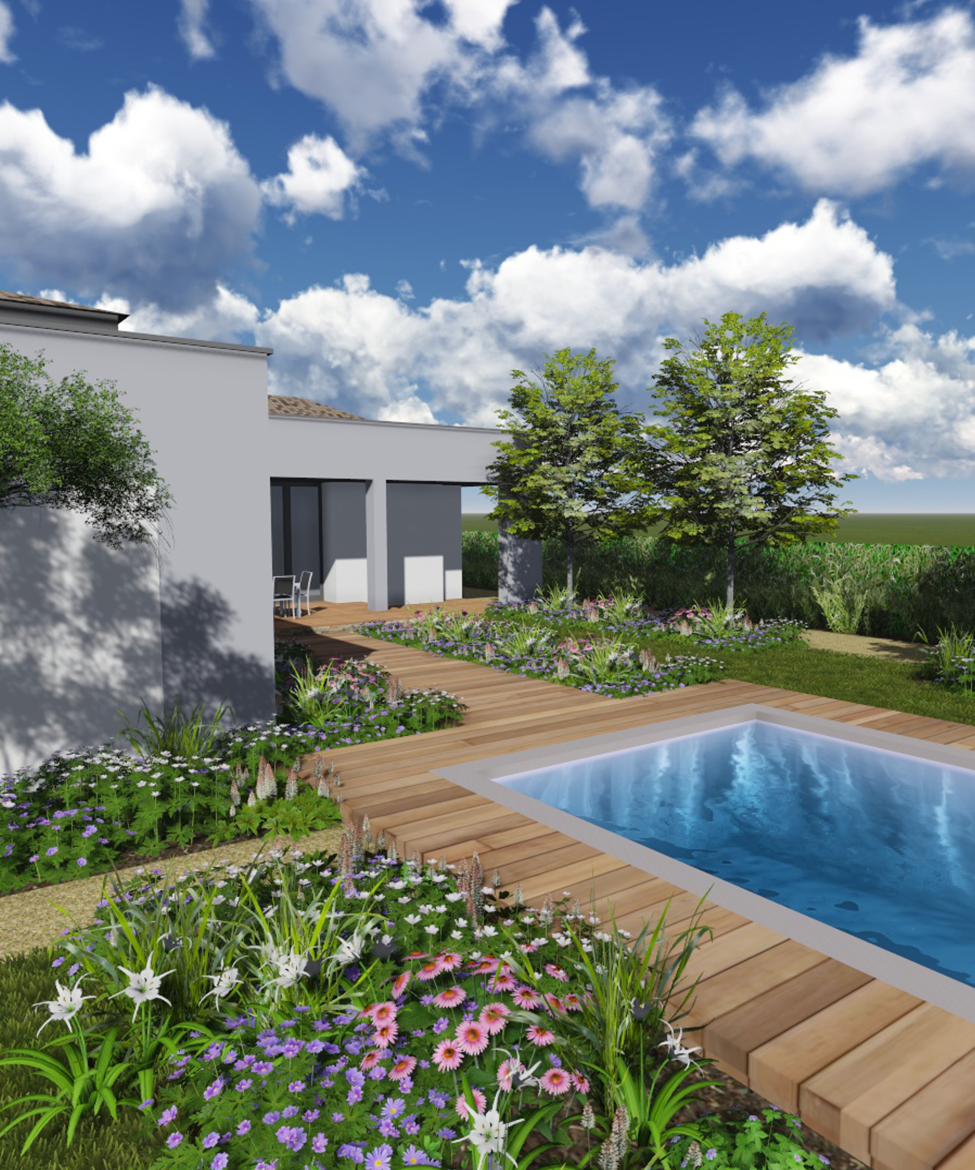EXKLUZÍVNA ZÁHRADA 3D - Ateliér Grand Garden