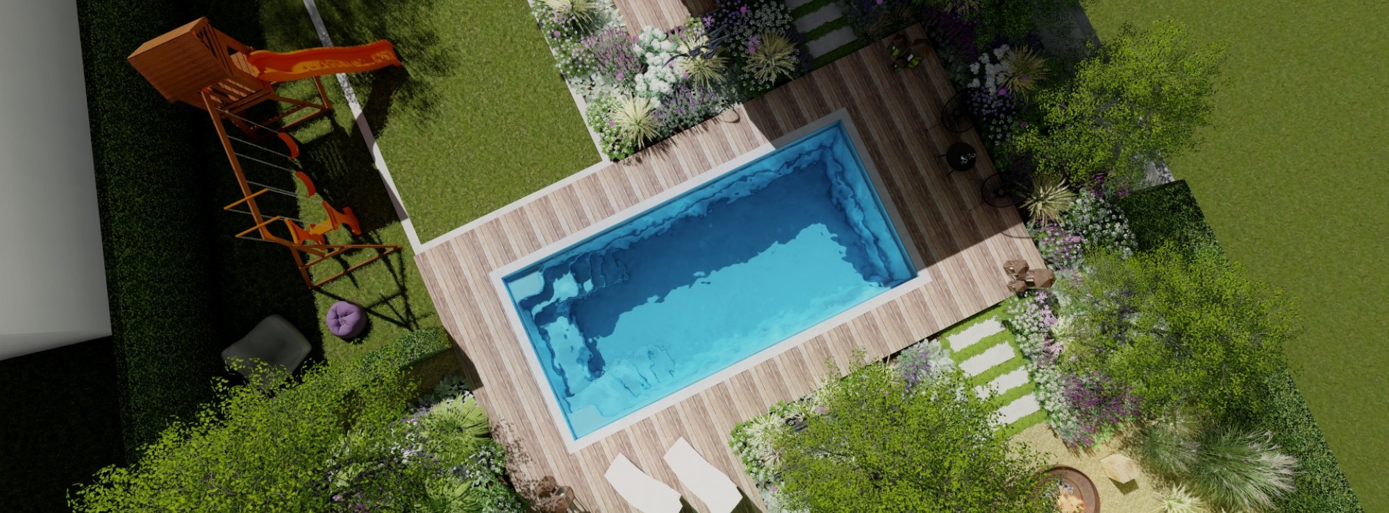 3D Štúdia záhrady - Ateliér Grand Garden