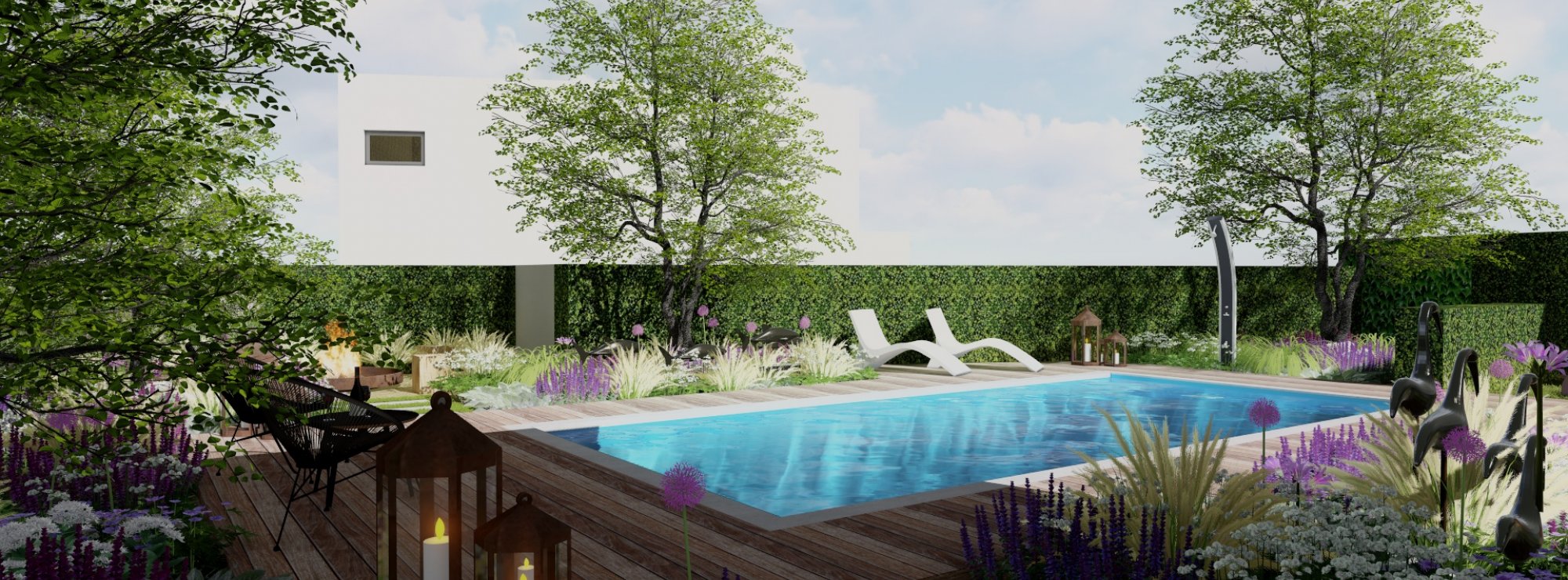 3D Štúdia záhrady - Ateliér Grand Garden