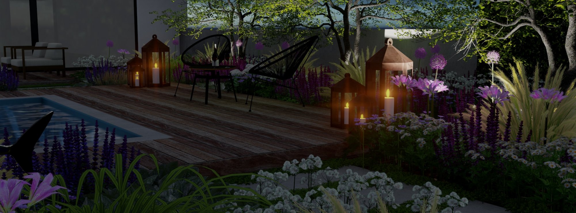 3D Štúdia záhrady - Ateliér Grand Garden