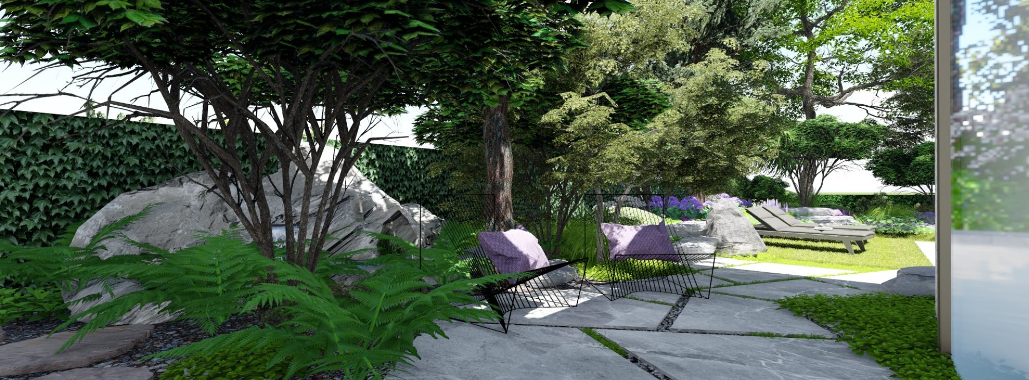 3D Štúdia záhrady - Ateliér Grand Garden
