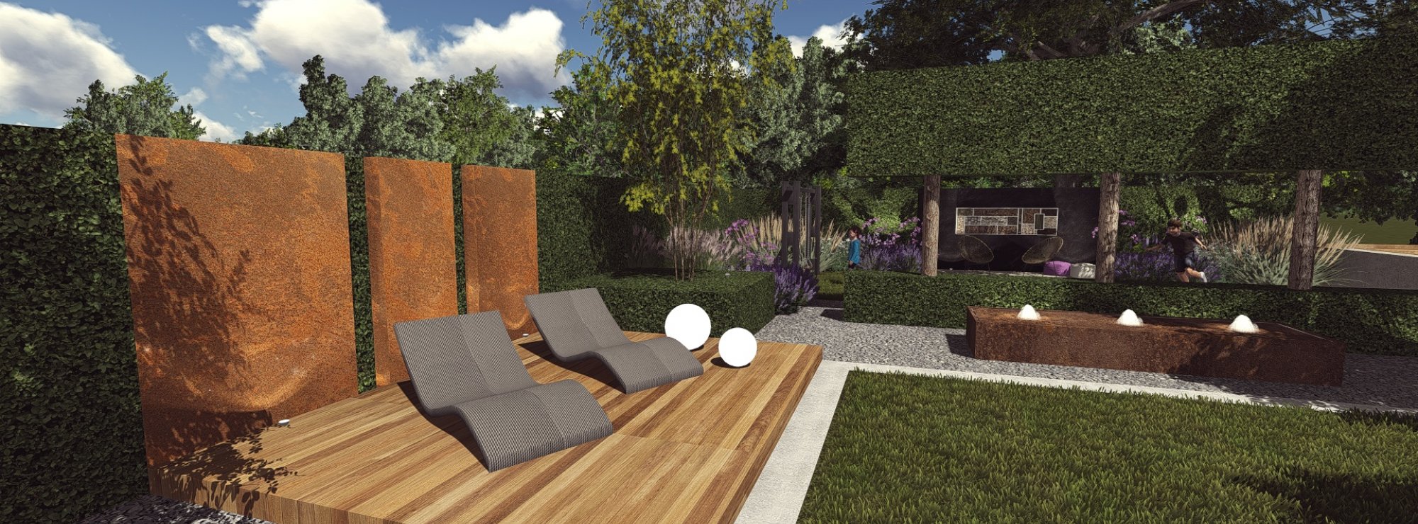 3D Štúdia záhrady - Ateliér Grand Garden