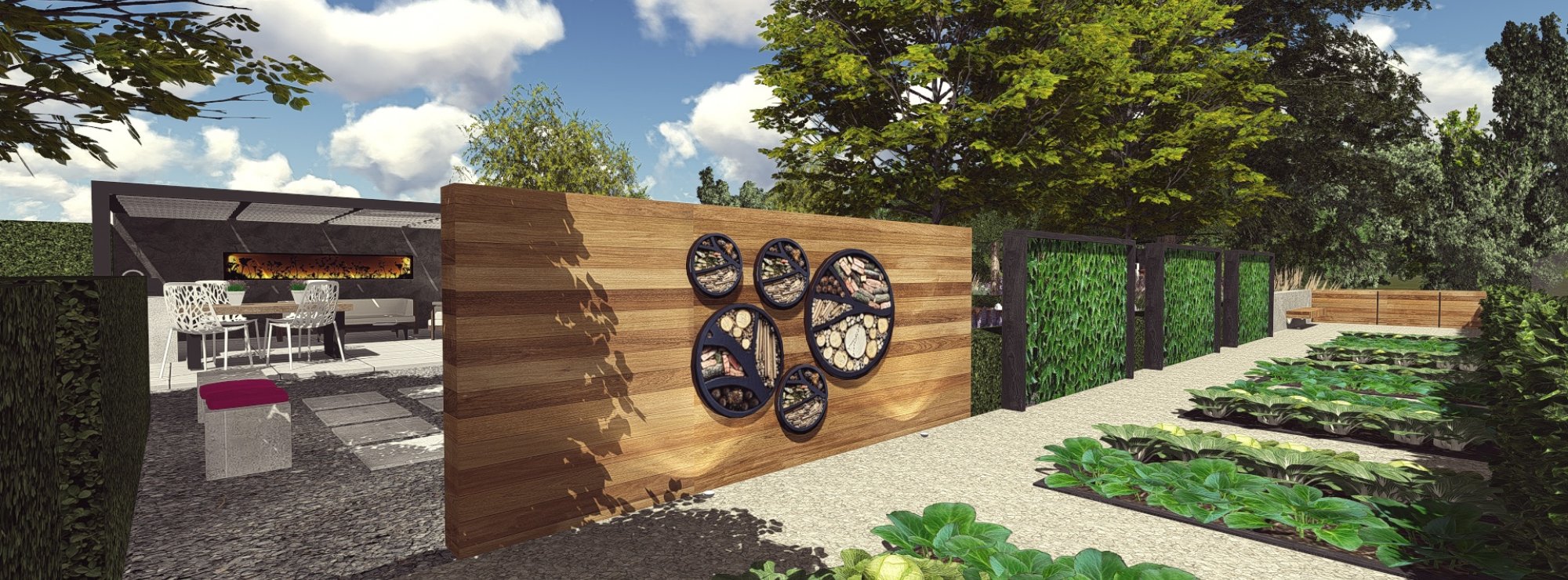 3D Štúdia záhrady - Ateliér Grand Garden