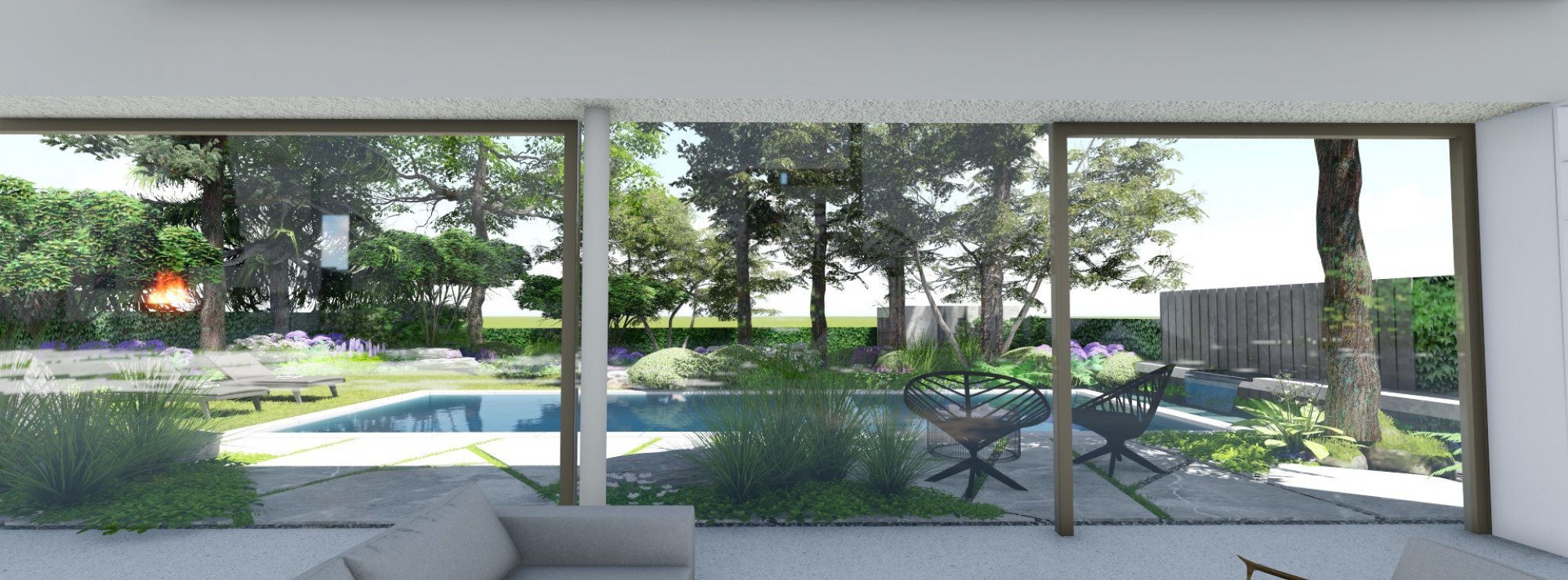 3D Štúdia záhrady - Ateliér Grand Garden