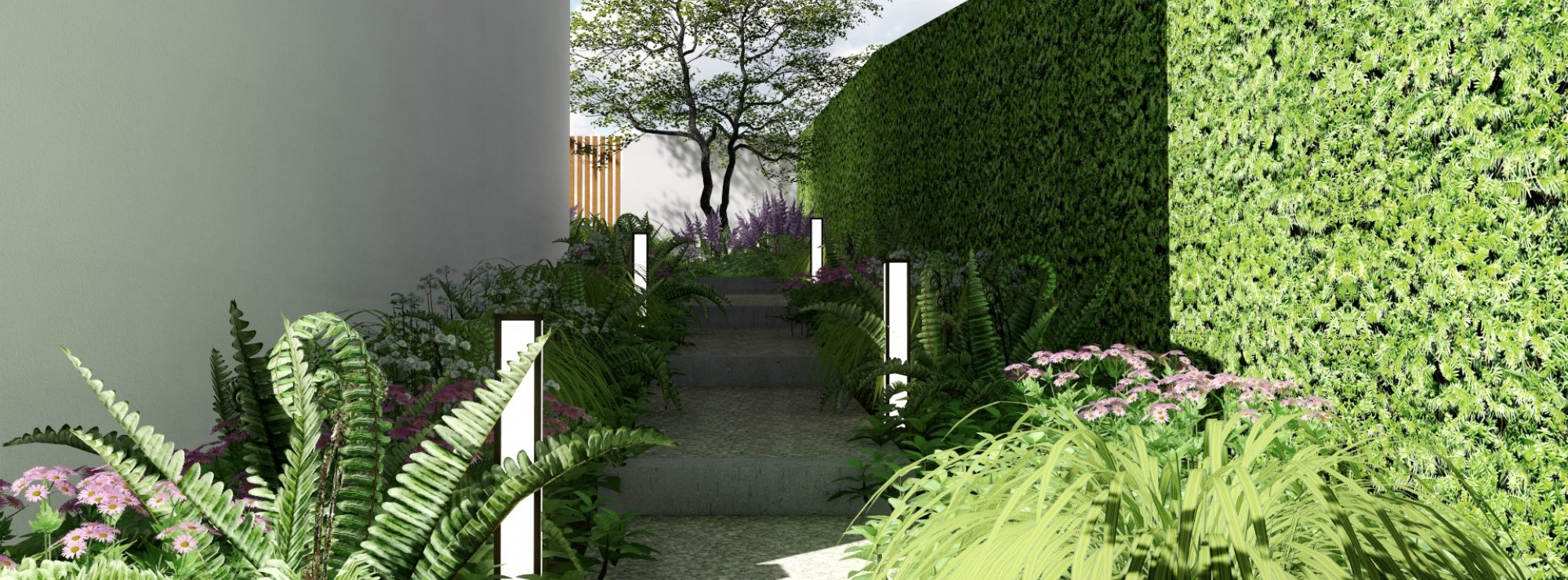 3D Štúdia záhrady - Ateliér Grand Garden