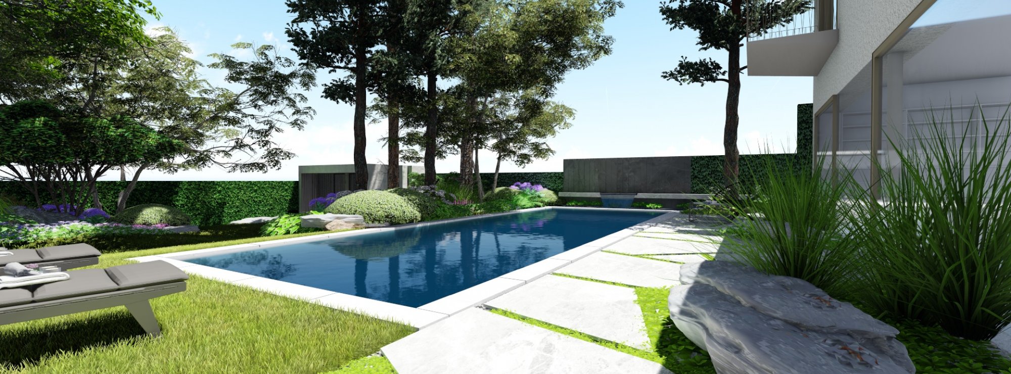 3D Štúdia záhrady - Ateliér Grand Garden