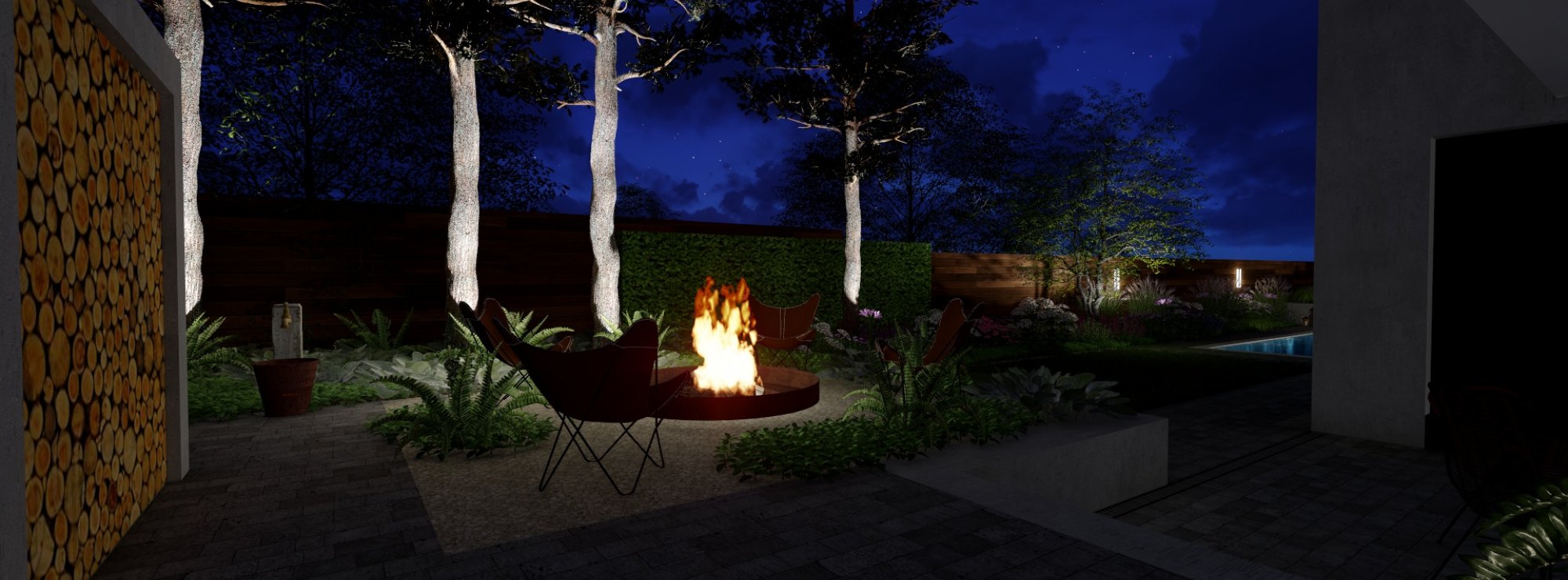 3D Štúdia záhrady - Ateliér Grand Garden