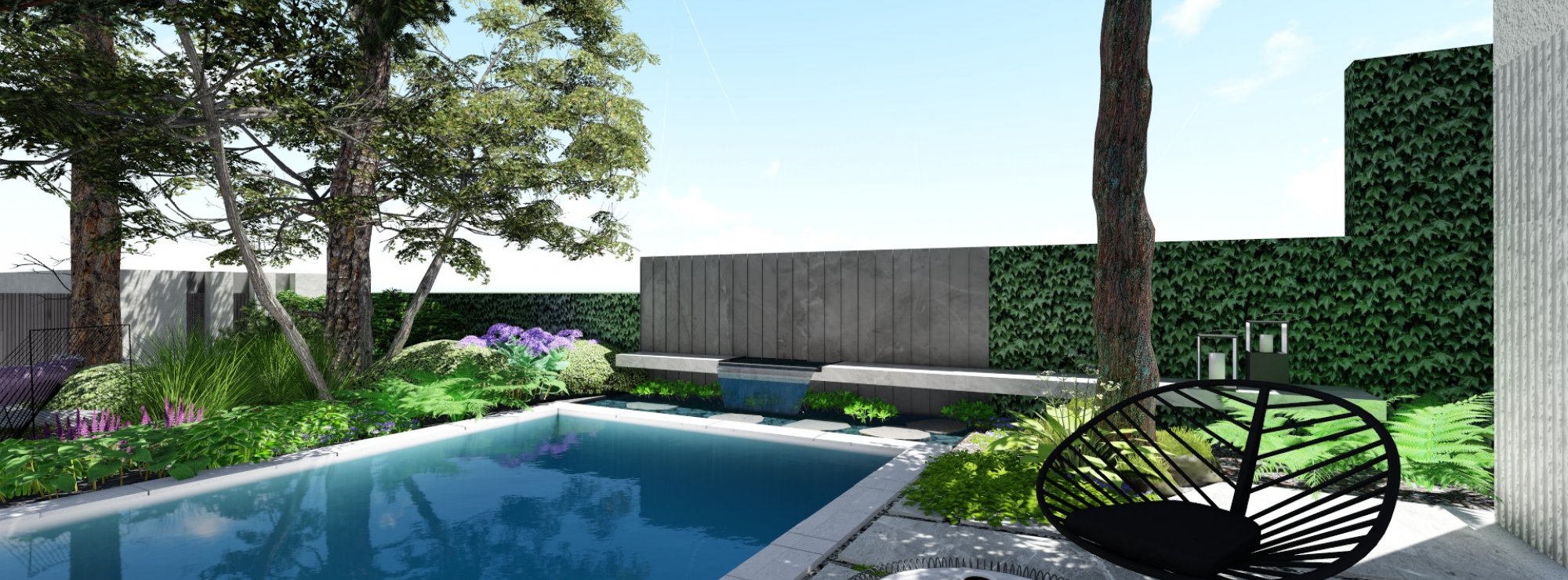3D Štúdia záhrady - Ateliér Grand Garden