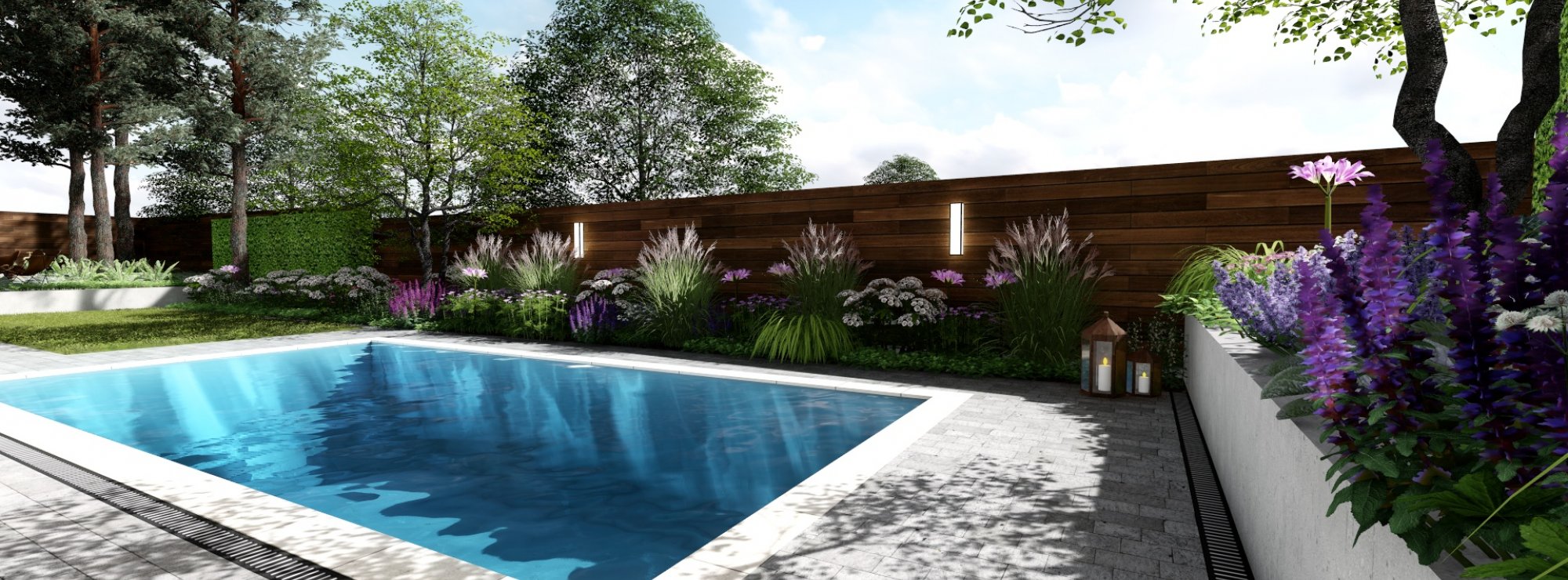 3D Štúdia záhrady - Ateliér Grand Garden