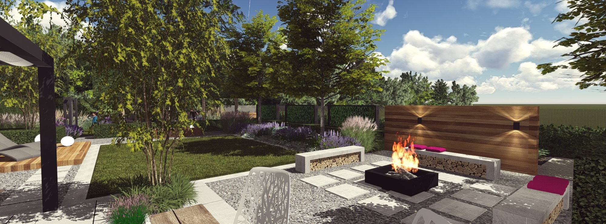 3D Štúdia záhrady - Ateliér Grand Garden