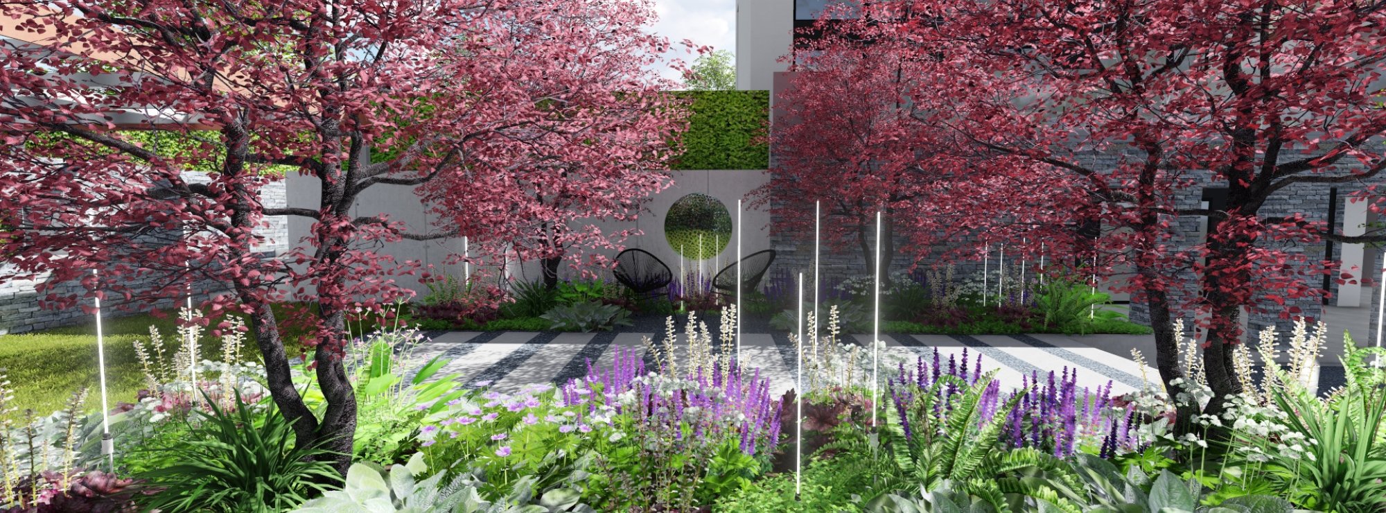3D Štúdia záhrady - Ateliér Grand Garden