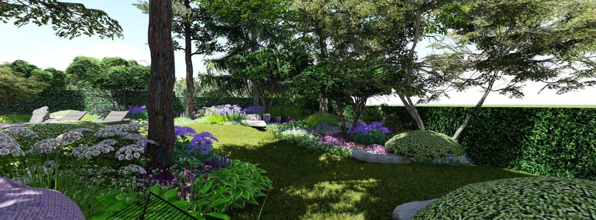 3D Štúdia záhrady - Ateliér Grand Garden