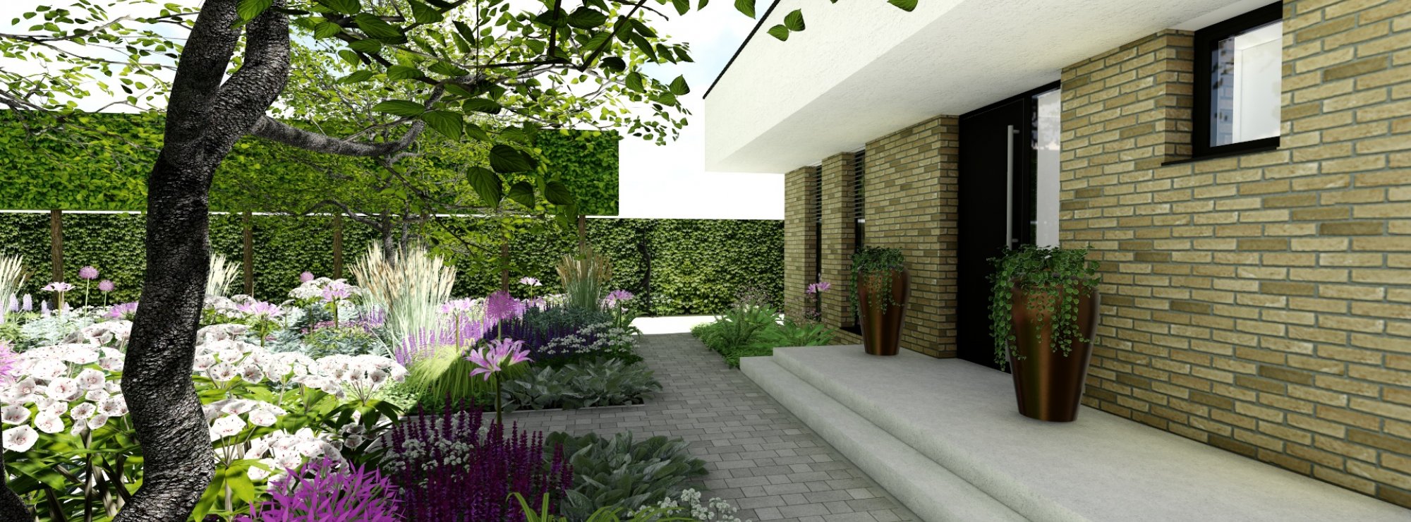 3D Štúdia záhrady - Ateliér Grand Garden