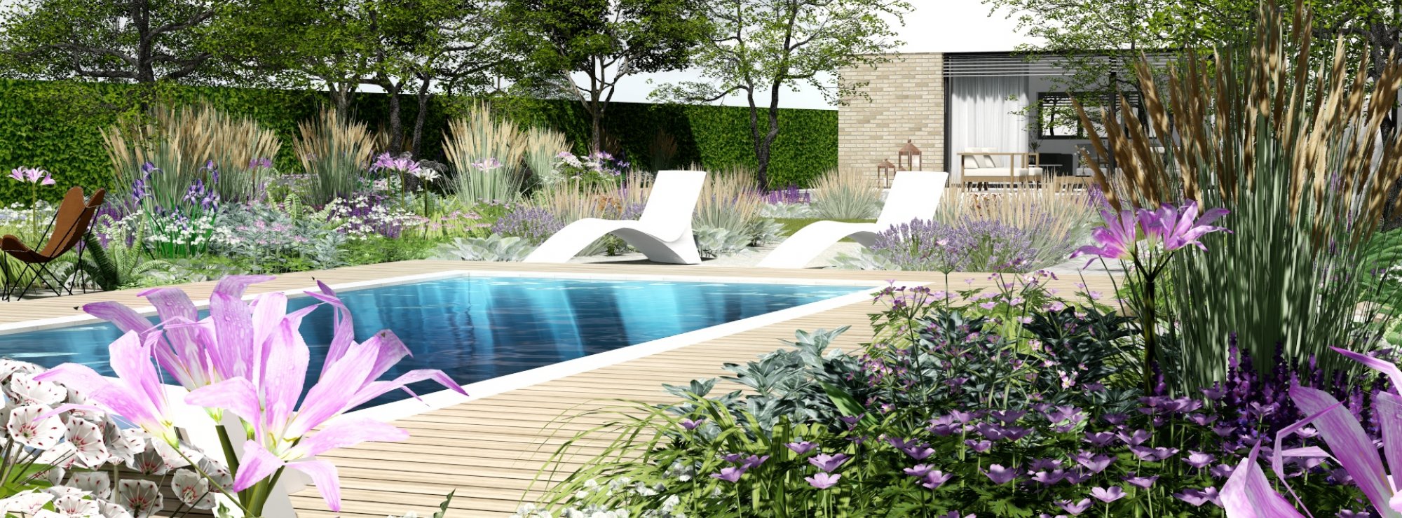 3D Štúdia záhrady - Ateliér Grand Garden