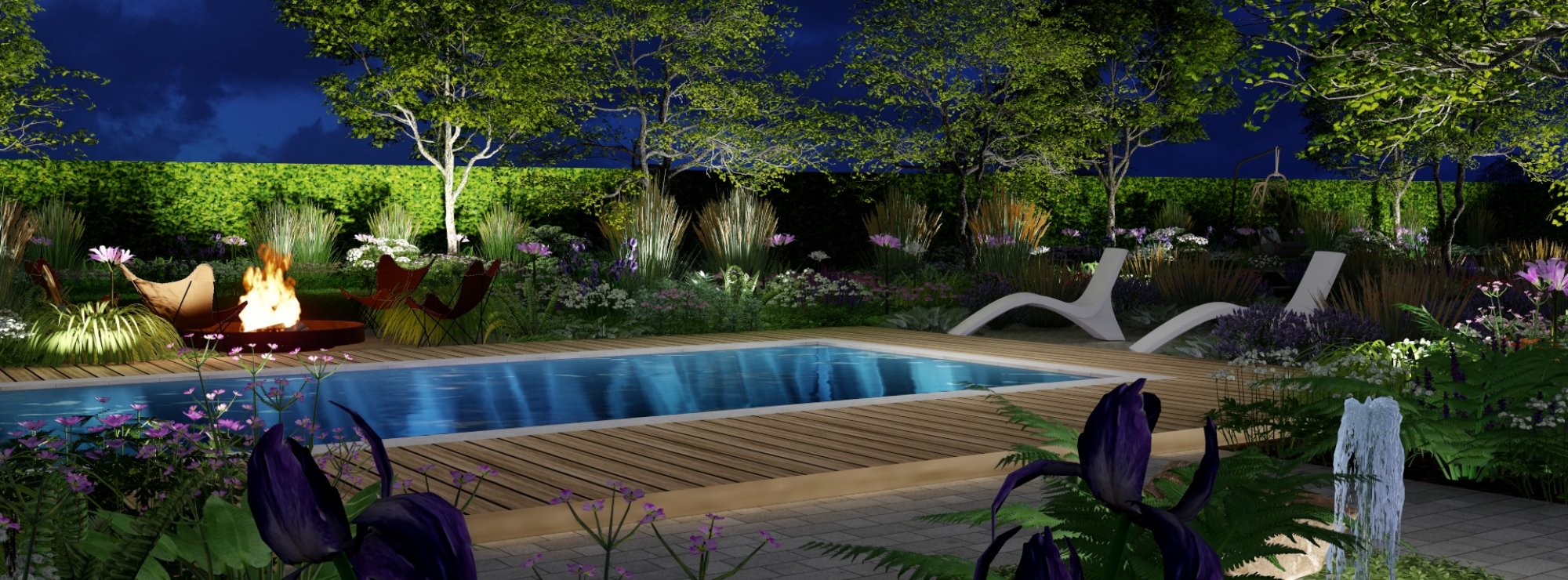 3D Štúdia záhrady - Ateliér Grand Garden