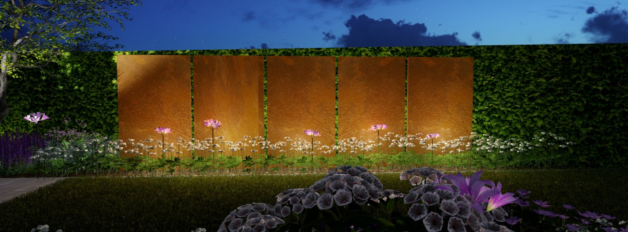 3D Štúdia záhrady - Ateliér Grand Garden