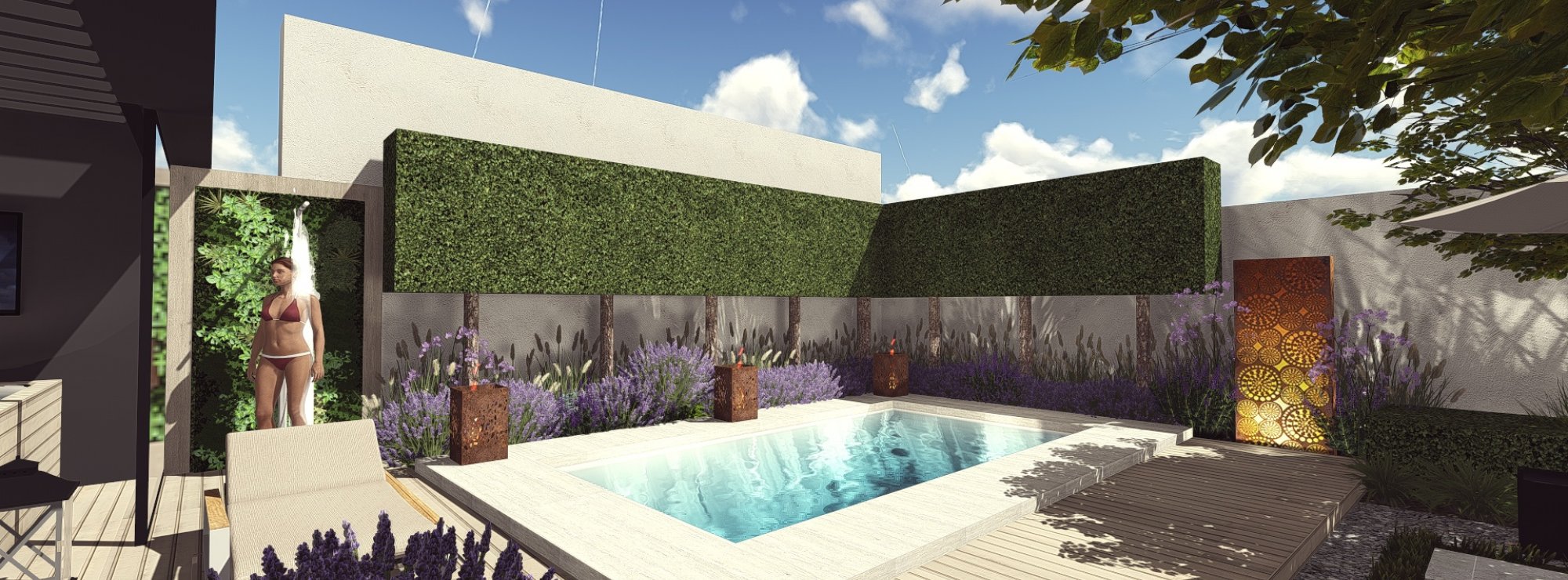 3D Štúdia záhrady - Ateliér Grand Garden