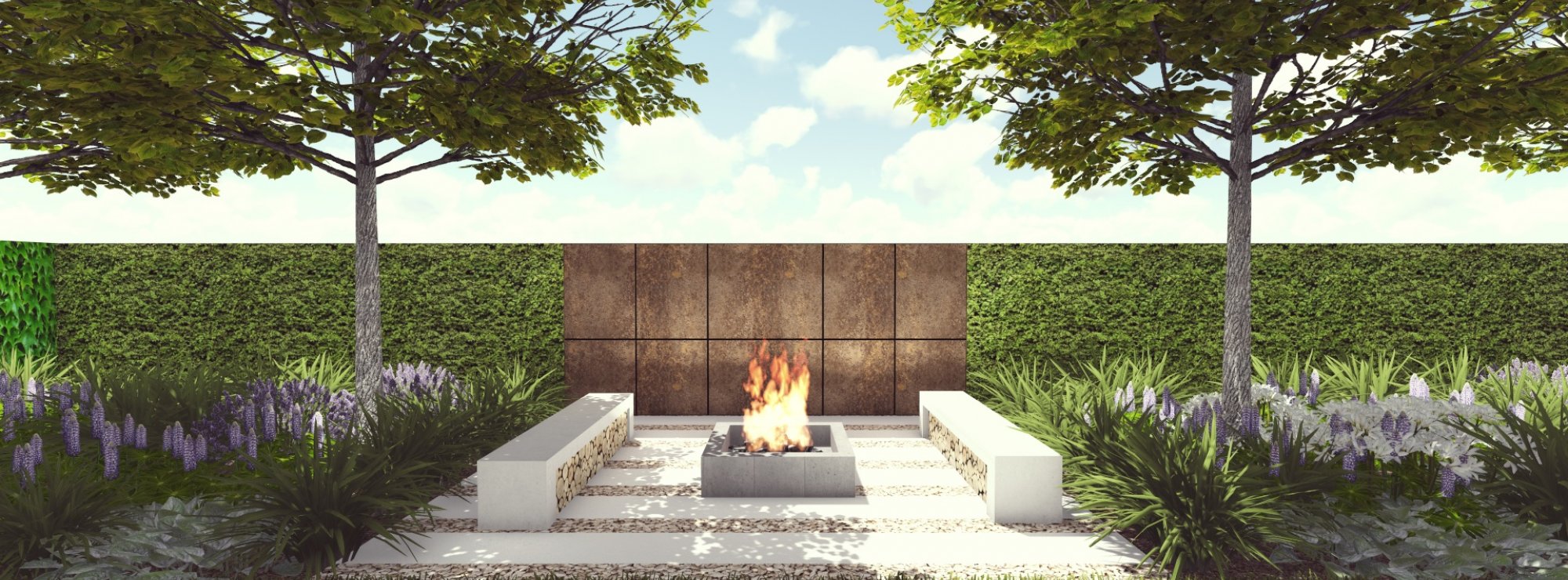 Contemporary landscape design