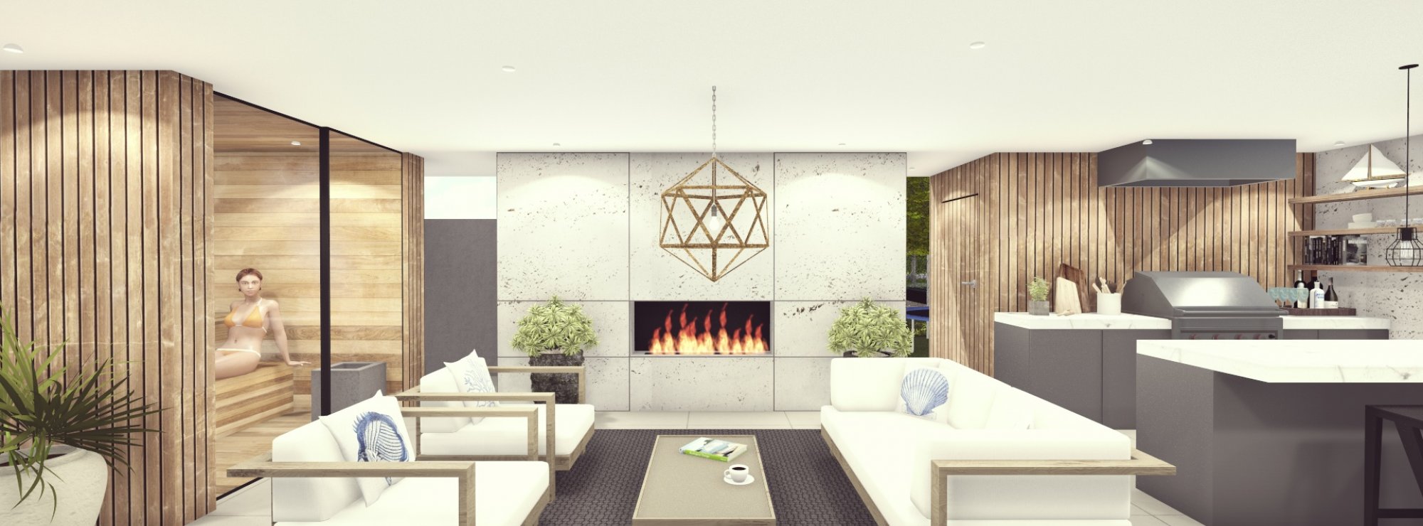 Contemporary landscape design