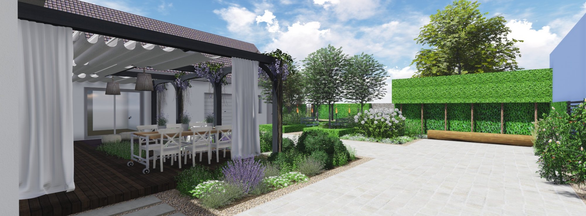 3D Štúdia záhrady - Ateliér Grand Garden