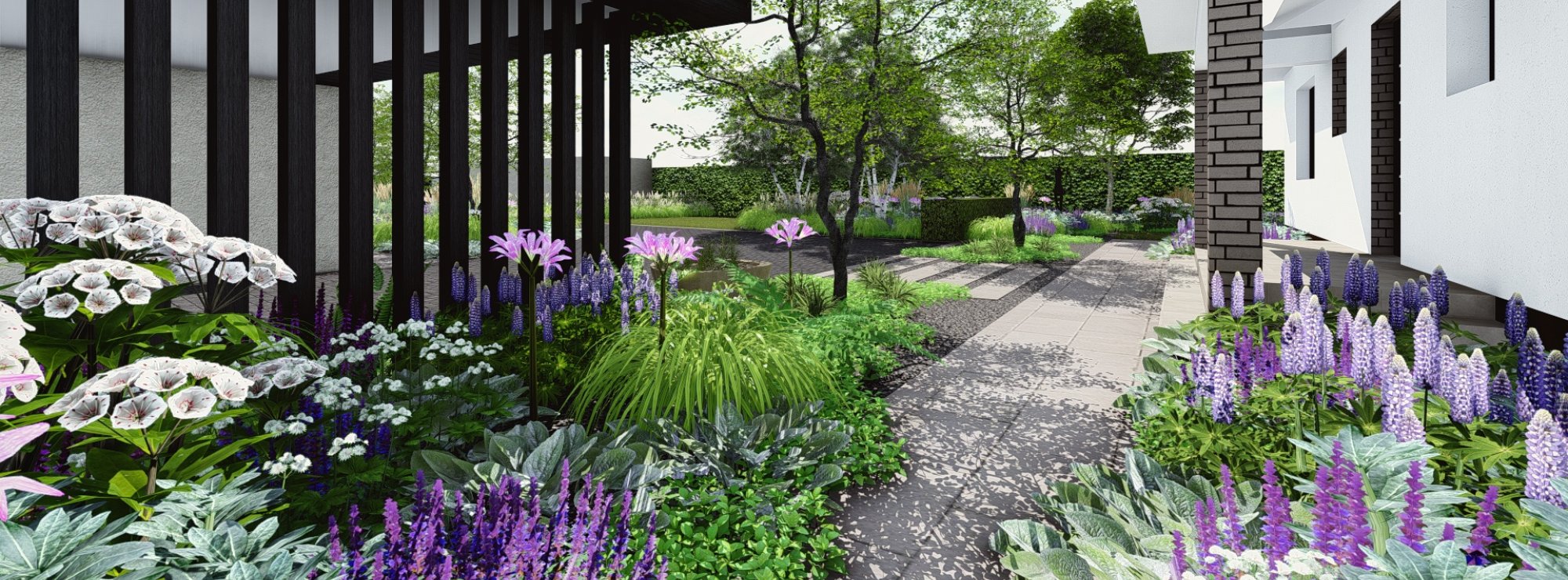 3D Štúdia záhrady - Ateliér Grand Garden