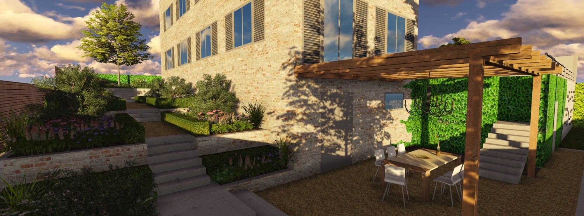 3D Štúdia záhrady - Ateliér Grand Garden