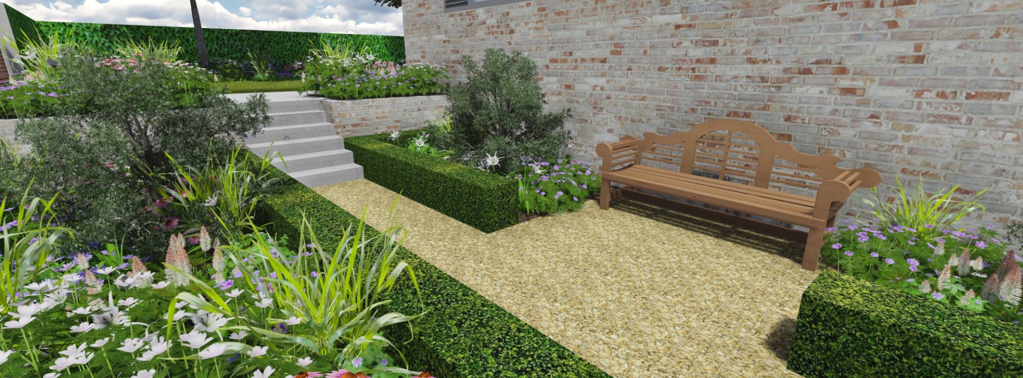 3D Štúdia záhrady - Ateliér Grand Garden